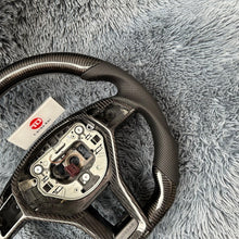 Lade das Bild in den Galerie-Viewer, TTD Craft Benz C63AMG W176 W204AMG W212 W218 C117 E350 SL63 R231 X156 GLA45AMG SLAMG Carbon Fiber Steering Wheel