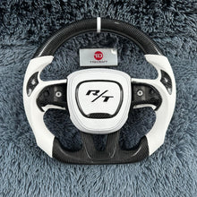 Cargar imagen en el visor de la galería, TTD Craft Dodge 2016-2023 Charger Challenger / 2014-2023 Durango Volante de fibra de carbono