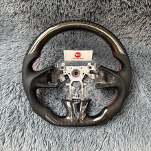 Cargar imagen en el visor de la galería, TTD Craft Infiniti 2013-2017 Q50 Q50L Volante de fibra de carbono