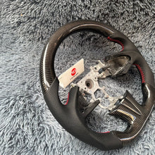 Cargar imagen en el visor de la galería, TTD Craft Infiniti 2013-2017 Q50 Q50L Volante de fibra de carbono