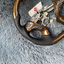 Cargar imagen en el visor de la galería, Volante de fibra de carbono TTD Craft para Infiniti QX60 (2013-2020), Q70 Q70L (2013-2022), M25 M35 M37 M56 (2011-2019)