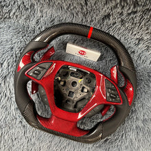Cargar imagen en el visor de la galería, Volante de fibra de carbono TTD Craft Corvette C7 2014-2019