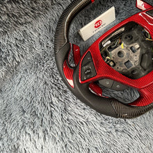 Cargar imagen en el visor de la galería, Volante de fibra de carbono TTD Craft Corvette C7 2014-2019