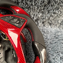 Cargar imagen en el visor de la galería, Volante de fibra de carbono TTD Craft Corvette C7 2014-2019