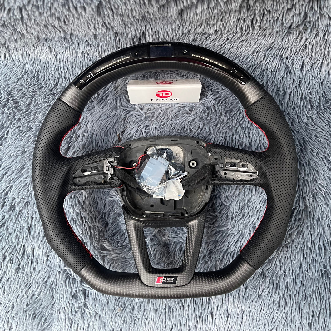 TTD Craft Audi 2019+  RSQ8 RSQ7 SQ8 SQ7  Carbon Fiber Steering Wheel