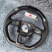 Charger l'image dans la galerie, TTD Craft Audi A4 Q3 Q5 Q7 Q8 RSQ7 RSQ8 SQ8 SQ7 SQ5 S7 RS6 Carbon Fiber Steering Wheel