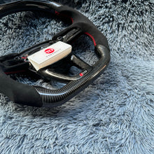 Charger l'image dans la galerie, TTD Craft Audi A4 Q3 Q5 Q7 Q8 RSQ7 RSQ8 SQ8 SQ7 SQ5 S7 RS6 Vdeau de direction en fibre de carbone RS6