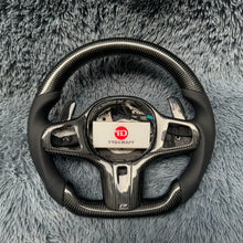 Lade das Bild in den Galerie-Viewer, TTD Craft BMW G30 G31 G32 G38 G05 G07 X3M F90 M8 G29 Kohlefaserlenkrad