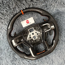 Load image into Gallery viewer, TTD Craft Ford 2015-2020 F150 Raptor / 2017-2022 F250/ 2017-2022 F350 Carbon Fiber Steering Wheel