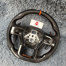 Lade das Bild in den Galerie-Viewer, TTD Craft Ford 2015-2020 F150 Raptor/2017-2022 F250/2017-2022 F350 Kohlefaserlenkrad