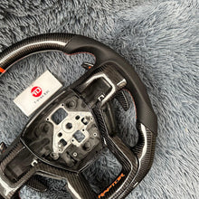 Load image into Gallery viewer, TTD Craft Ford 2015-2020 F150 Raptor / 2017-2022 F250/ 2017-2022 F350 Carbon Fiber Steering Wheel