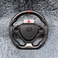 Carregar imagem no visualizador da galeria, Volante de fibra de carbono TTD Craft 9ª geração Civic 2012-2015 Tipo R FK2 SI