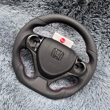 將圖片載入圖庫檢視器 TTD Craft 9th gen Honda 2012-2015 Civic Type R FK2 SI Carbon Fiber Steering Wheel