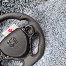 Load image into Gallery viewer, TTD Craft 9th gen Honda 2012-2015 Civic Type R FK2 SI Carbon Fiber Steering Wheel