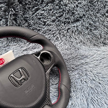 將圖片載入圖庫檢視器 TTD Craft 9th gen Honda 2012-2015 Civic Type R FK2 SI Carbon Fiber Steering Wheel