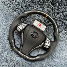 Cargar imagen en el visor de la galería, Volante de fibra de carbono TTD Craft 2013-2018 Altima