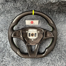 Lade das Bild in den Galerie-Viewer, TTD Craft Benz W176 GLK350 GLK500 C250 C300 C350 C180 Carbon Fiber Steering Wheel