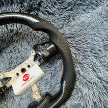 Cargar imagen en el visor de la galería, TTD Craft 2006-2013 Corvette C6 Z06 Volante de fibra de carbono