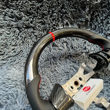 Cargar imagen en el visor de la galería, TTD Craft 2006-2013 Corvette C6 Z06 Volante de fibra de carbono