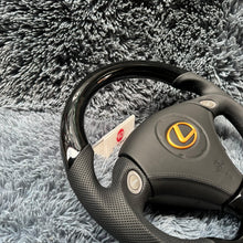 Load image into Gallery viewer, TTD Craft Lexus 2000-2005 GS300 GS430 Piano Black Steering Wheel