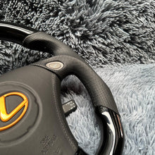 Load image into Gallery viewer, TTD Craft Lexus 2000-2005 GS300 GS430 Piano Black Steering Wheel