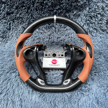 Cargar imagen en el visor de la galería, Volante de fibra de carbono TTD Craft para Accord Sport EX LX EX-L V6 (9.ª generación, 2013-2017)