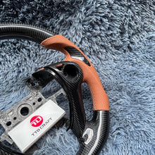 Cargar imagen en el visor de la galería, Volante de fibra de carbono TTD Craft para Accord Sport EX LX EX-L V6 (9.ª generación, 2013-2017)