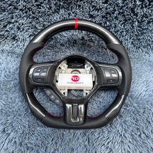Cargar imagen en el visor de la galería, Volante de fibra de carbono TTD Craft Mitsubishi Evolution 2008-2015 EVO X