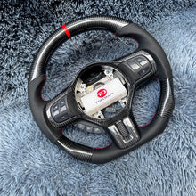 Cargar imagen en el visor de la galería, Volante de fibra de carbono TTD Craft Mitsubishi Evolution 2008-2015 EVO X