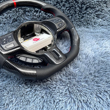 Cargar imagen en el visor de la galería, Volante de fibra de carbono TTD Craft Mitsubishi Evolution 2008-2015 EVO X