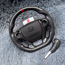Carregar imagem no visualizador da galeria, Volante de fibra de carbono TTD Craft 9ª geração Accord EX-L V6 2013-2017