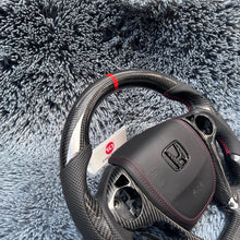 Carregar imagem no visualizador da galeria, Volante de fibra de carbono TTD Craft 9ª geração Accord EX-L V6 2013-2017