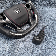 Carregar imagem no visualizador da galeria, Volante de fibra de carbono TTD Craft 9ª geração Accord EX-L V6 2013-2017