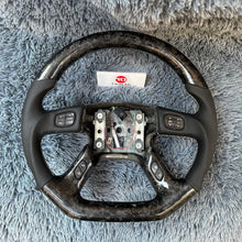 Load image into Gallery viewer, TTD Craft  2003-2007 Hummer H2 Carbon Fiber Steering Wheel
