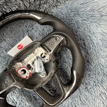 Загрузить изображение в средство просмотра галереи, TTD Craft Dodge 2016-2023 Charger Challenger / 2014-2023 Durango Carbon Fiber Steering Wheel