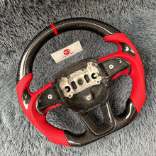 Load image into Gallery viewer, TTD Craft Dodge 2016-2023 Charger Challenger / 2014-2023 Durango Carbon Fiber Steering Wheel