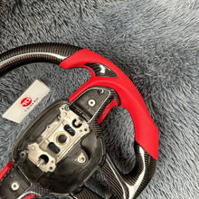 Load image into Gallery viewer, TTD Craft Dodge 2016-2023 Charger Challenger / 2014-2023 Durango Carbon Fiber Steering Wheel