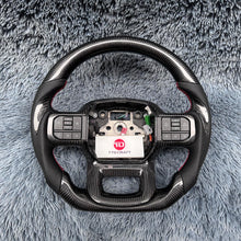 Load image into Gallery viewer, TTD Craft Ford 2021-2026 F150 / Raptor Carbon Fiber Steering Wheel