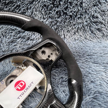 Load image into Gallery viewer, TTD Craft Mitsubishi Evolution 2008-2015 EVO X/Lancer Carbon Fiber Steering Wheel