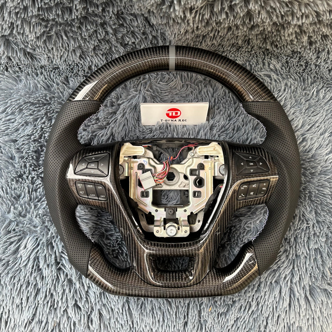 TTD Craft  Ford 2016-2019 Explorer  Carbon Fiber Steering Wheel