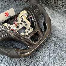 將圖片載入圖庫檢視器 TTD Craft Ford 2013-2019 Taurus / Edge / Explorer / Flex Carbon Fiber Steering Wheel
