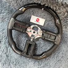 Carregar imagem no visualizador da galeria, Volante de fibra de carbono TTD Craft 2010-2014 Mustang GT Shelby GT500 com top LED