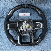 Lade das Bild in den Galerie-Viewer, TTD Craft Ford 2015-2020 F150 Raptor/2017-2022 F250/2017-2022 F350 Kohlefaserlenkrad