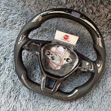 Загрузить изображение в средство просмотра галереи, TTD Craft VW 2015-2019 Jetta Carbon Fiber Steering Wheel With LED