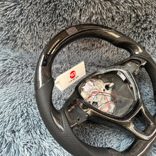 Загрузить изображение в средство просмотра галереи, TTD Craft VW 2015-2019 Jetta Carbon Fiber Steering Wheel With LED