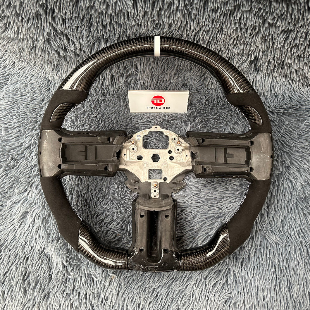 TTD Craft  2010-2014 Mustang GT Shelby GT500 Carbon Fiber Steering Wheel