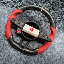 Load image into Gallery viewer, TTD Craft Alfa Romeo Giulia QV Carbon Fiber Steering Wheel