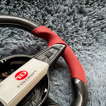 Load image into Gallery viewer, TTD Craft Alfa Romeo Giulia QV Carbon Fiber Steering Wheel