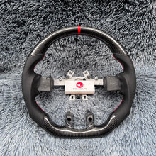 Carregar imagem no visualizador da galeria, TTD Craft 2013-2018 Dodge Ram 1500 2500 3500 Volante de fibra de carbono