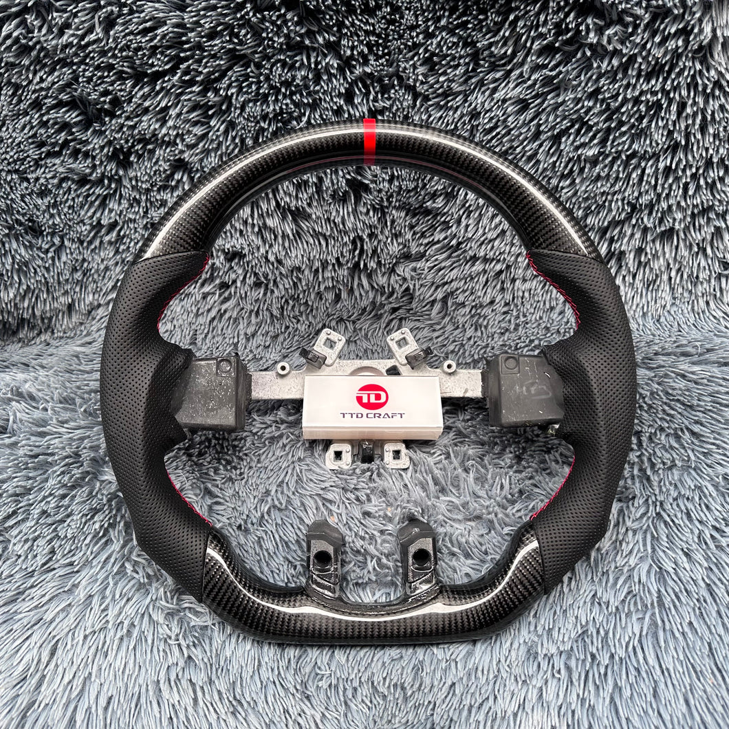 TTD Craft  2013-2018 Dodge Ram 1500 2500 3500 Carbon Fiber Steering Wheel